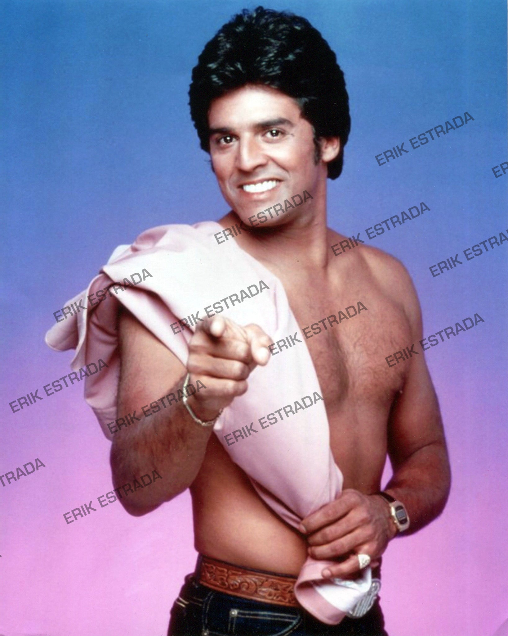 Exclusive Erik Estrada Autographed Prints