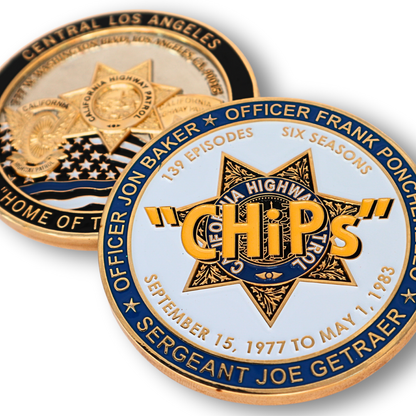 CHiPs Commemorative Coin – Honoring 6 Seasons