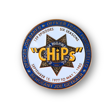 CHiPs Commemorative Coin – Honoring 6 Seasons