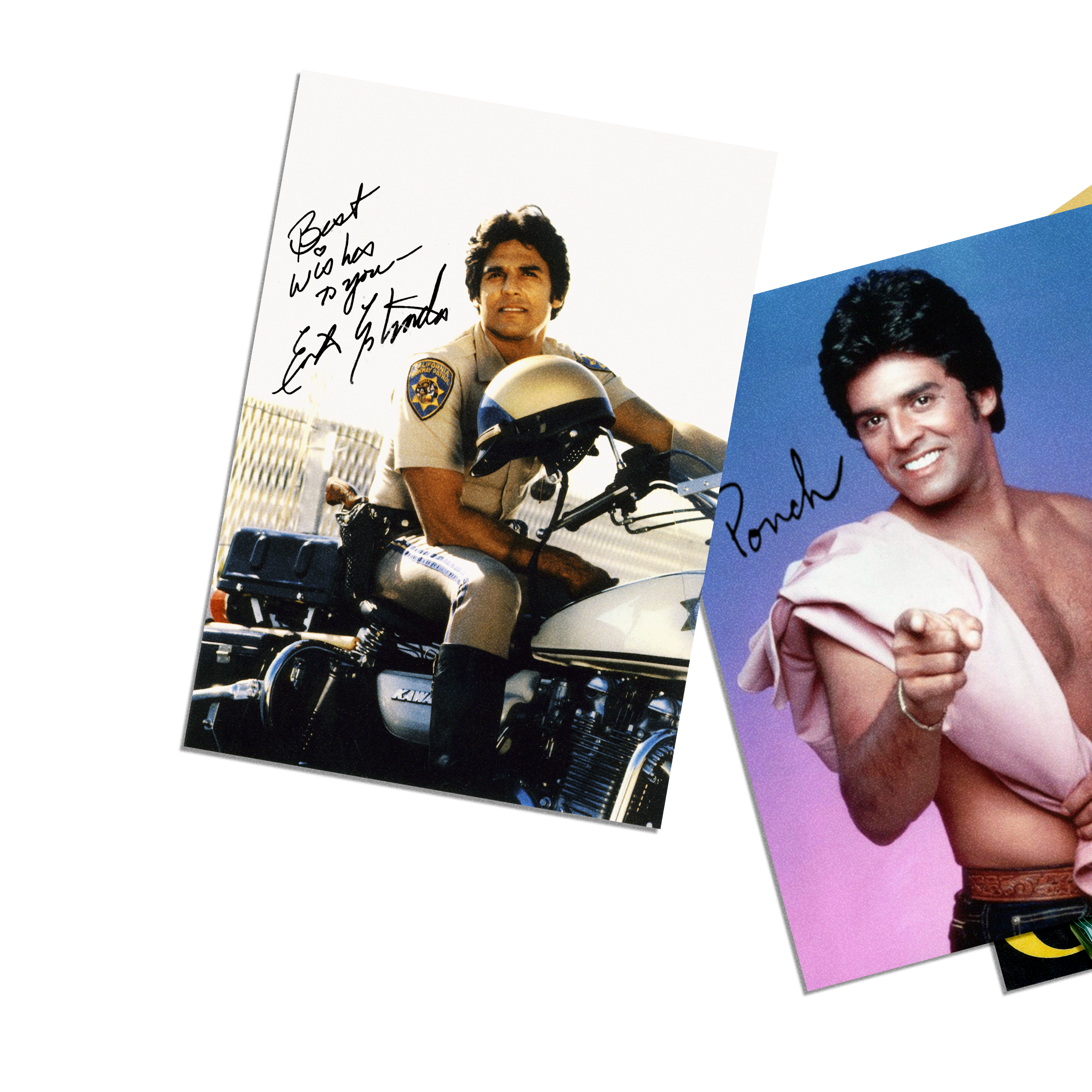 Exclusive Erik Estrada Autographed Prints